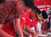 Pimpinan dan Anggota DPRD Kabupaten Dharmasraya Hadiri Groundbreaking Pasar Rakyat