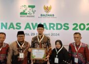 Wali Kota Bukittinggi Raih Penghargaan Pendukung Pengelolaan Zakat terbaik Se-Indonesia