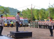 Persiapan Mudik Lebaran, Kapolres Pessel Pimpin Gelar Apel Pasukan Ketupat Singgalang 2024
