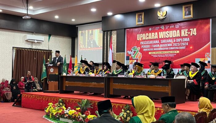 Orasi Ilmiah di Kampus Muhammadiyah Sumbar, Bupati Solok Epyardi Asda Bikin Semangat Mahasiswa Menyala