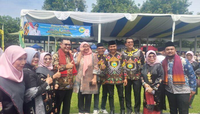 Hadiri Halal Bihalal Perantau di Jakarta, Bupati Solok Epyardi Asda Diteriaki Otewe Sumbar