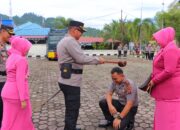 26 Personel Polres Pesisir Selatan Naik Pangkat