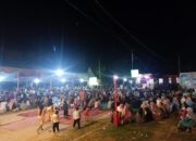 Ribuan Warga Tumpah Ruah Hadiri Malam Puncak HUT Kecamatan Rahul Tapan ke-12