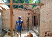 Melalui Program TMMD, TNI Wujudkan Rumah Layak Huni Untuk Warga di Pesisir Selatan