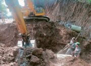 Satgas TMMD Pasang Gorong-gorong di Pembukaan Jalan Sasaran Fisik