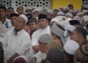 Sutan Riskas Sambut Pertemuan Ribuan Pertemuan Umat Islam di Masjid Agung Dharmasraya