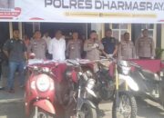 Operasi Antik Singgalang, Polres Dharmasraya Ungkap Kasus Narkoba dan Curanmor