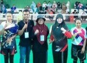 Luar Biasa, Dua Atlet Bulutangkis SOIna Bukittinggi Rebut Medali Emas