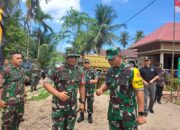 Tim Wasev Mabes TNI AD Tinjau Langsung Lokasi TMMD ke-121 Pesisir Selatan