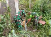 Satgas TMMD Pesisir Selatan Bangun Sumur Bor Untuk Masyarakat