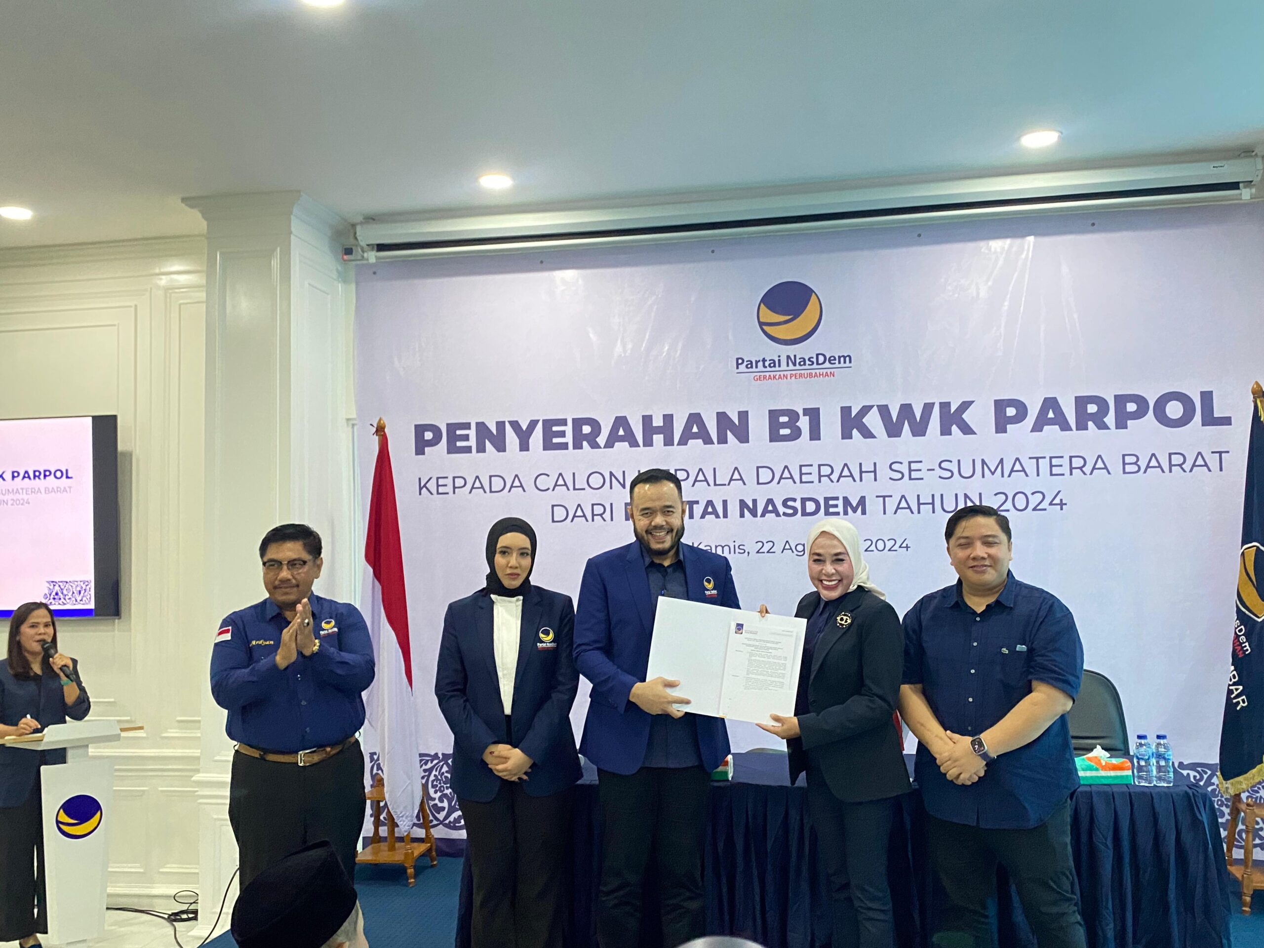 emiko irwan afriadi nasdem pilkada kabupaten solok