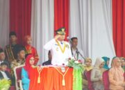 Upacara Detik-Detik Proklamasi Memperingati HUT RI ke-79 Tingkat Kabupaten Dharmasraya Berlangsung Khidmat