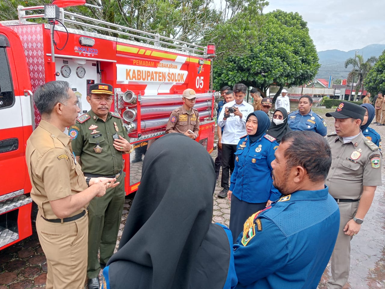 pemkab solok mobil damkar