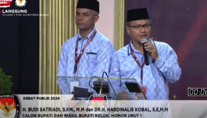 Blunder! Paslon Budi – Kobal Bahas Irigasi Banda Laweh, Ternyata Wewenang Pemprov Sumbar