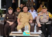 Sutan Riska Hadiri Apel Gelar Pasukan Operasi Zebra Singgalang Polres Dharmasraya