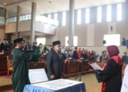 DPRD Kabupaten Dharmasraya Gelar Paripurna Pelantikan Pimpinan Definitif