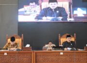 Bupati Dharmasraya Sampaikan Pendapat Terkait Nota Penjelasan DPRD Tentang 2 Ranperda Inisiatif DPRD