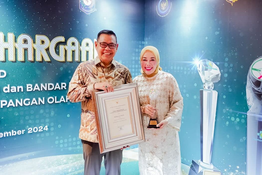 bupati solok penghargaan stbm kemenkes