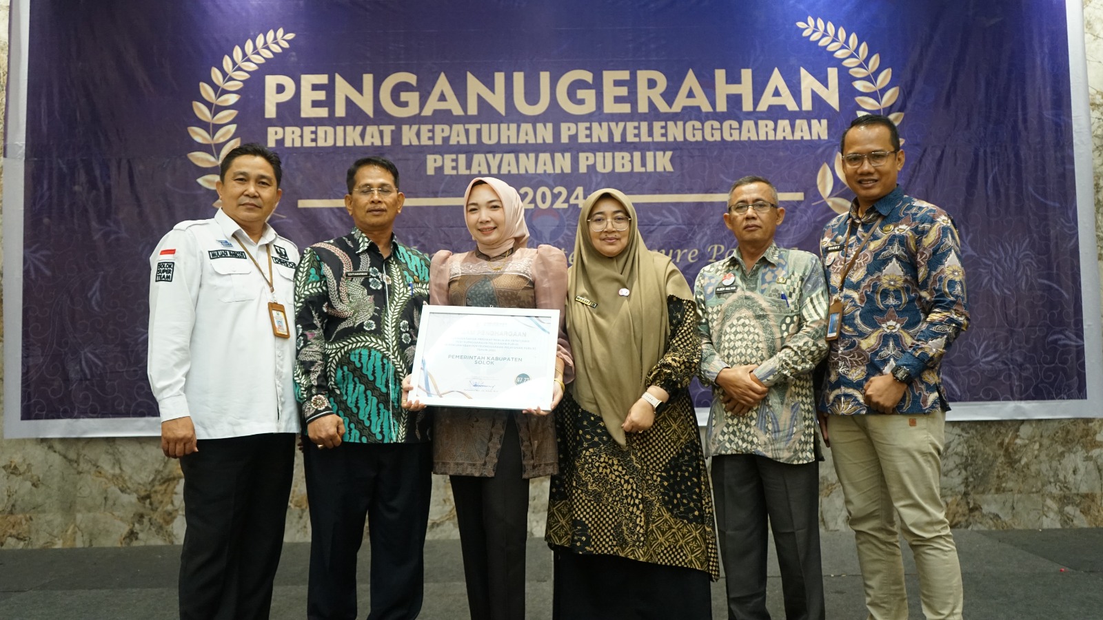 pemkab solok nomor 1 pelayanan publik sumatera barat