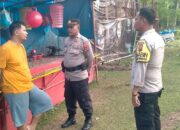 Terindikasi Sebagai Tempat Perjudian, Kapolsek Sutera Tutup Permainan Pasar Malam