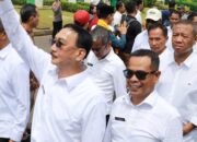 Meski Hujan, Gladi Bersih Pelantikan KDH dan WKDH Tetap Semarak di Monas