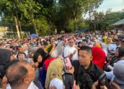 Ratusan Ribu Warga Padang Meriahkan Jalan Sehat HUT ke-17 Partai Gerindra