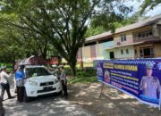 Satlantas Polres Pessel Sosialisasikan Keselamatan Mudik dan Layanan Hotline 110