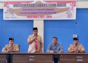 Risnaldi Ibrahim Terpilih Aklamasi sebagai Ketua Kwarcab Pramuka Pesisir Selatan