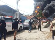 Kebakaran Pabrik Karet di Padang, Puskesmas Lubeg Dirikan Posko Kesehatan