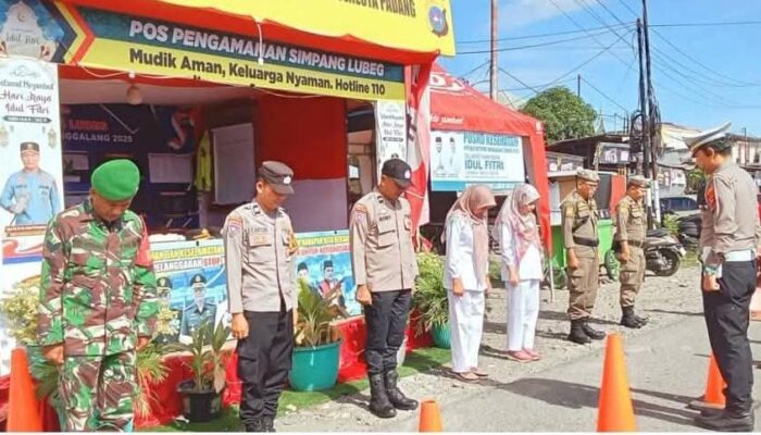Dinkes Padang Layani 31 Pasien di 13 Titik Pospam Selama Libur Lebaran