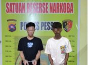 Polres Pessel Ungkap Dua Kasus Peredaran Narkoba Jenis Sabu di Kecamatan Lengayang