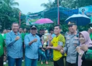 Wakil Bupati Pesisir Selatan Resmi Tutup Turnamen Sepak Bola Nagari Cup Batu Hampar Selatan