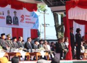 Wali Kota Ramlan Nurmatias Hadiri Upacara HUT Bhayangkara ke 79