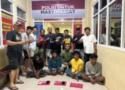 Semalam di tiga lokasi berbeda Sat resnarkoba Dharmasraya bersama Intel Kodim 0310/SSD amankan empat orang pengguna dan pemakai narkoba jenis sabu