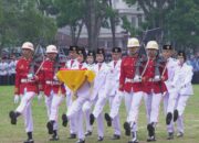 Upacara HUT RI ke 80 di Kota Bukittinggi, Bendera Pusaka Merah Putih Dikibarkan