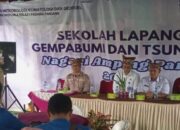 BMKG Gelar Sekolah Lapang Gempa Bumi di Pessel, Warga Dibekali Mitigasi Bencana