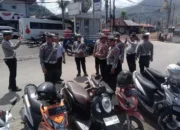 Satlantas dan Dishub Pessel Tertibkan Strobo Ilegal dan Parkir Liar di Painan