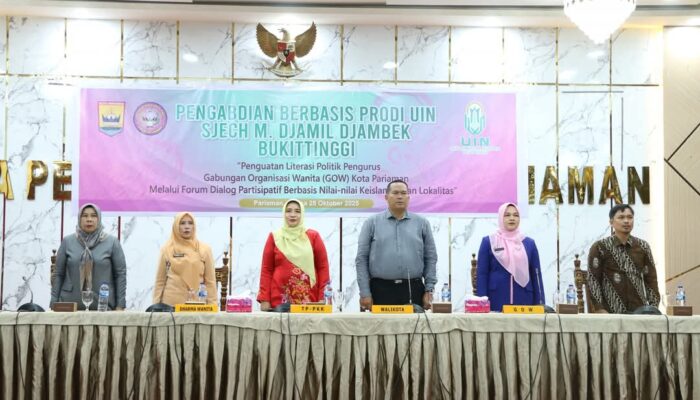 Pemko Pariaman Dorong Literasi Politik Lewat FGD Bersama UIN Bukittinggi