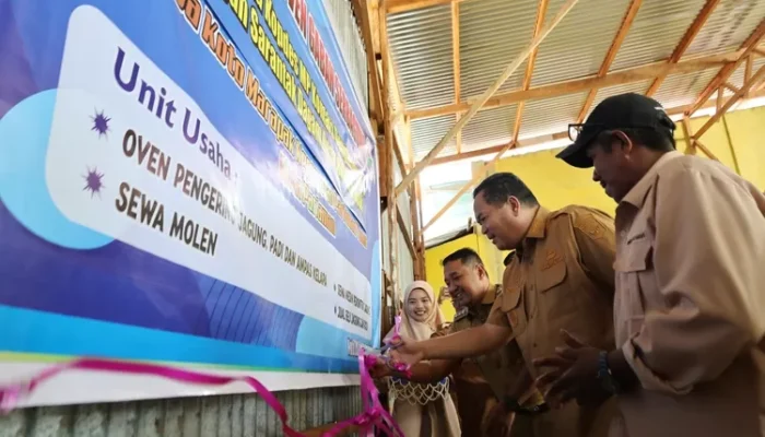 BUMDes Komara Luncurkan Oven Gabah Serbaguna