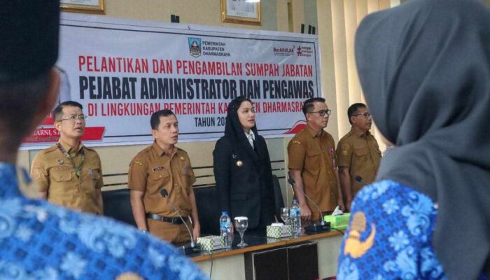 35 Pejabat Dilantik, Bupati Dharmasraya Ingatkan Ini