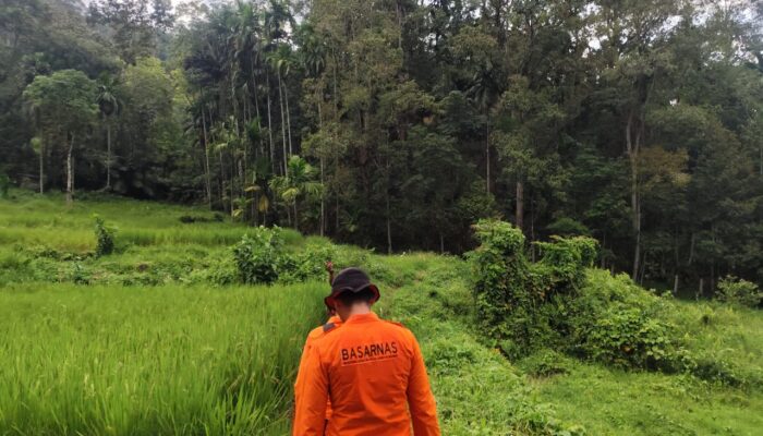 Hilang Jejak diHutan, Pria Paruh Baya di Solok Selatan Ditemukan Selamat Setelah 24 Jam Menghilang