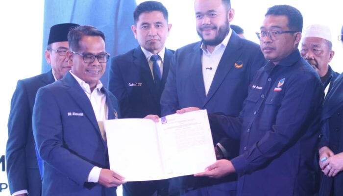 Risnaldi Ibrahim Resmi Pimpin DPD NasDem Pesisir Selatan