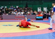 Sambo Kembali Tambah Medali untuk Sumbar di PON Bela Diri