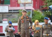 Tiga pejabat baru resmi bergabung dalam jajaran Satuan Polisi Pamong Praja