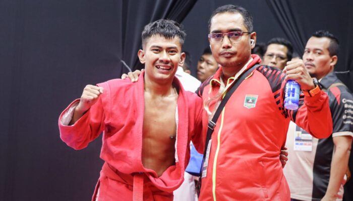 Hendri Gusman Darma Orang Dibalik Suksesnya Sambo Sumbar di PON Bela Diri