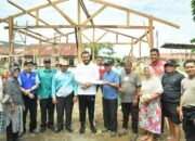 Warga Gunung Sago Dirikan Pos Kamling untuk Jaga Keamanan