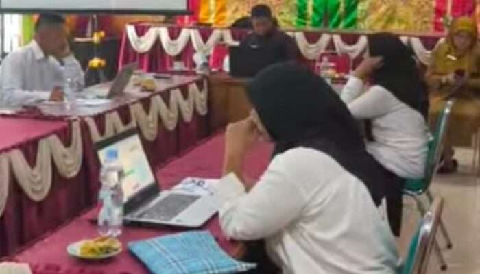 Pengangkatan Perangkat Nagari Sinuruik Gunakan Sistem CAT