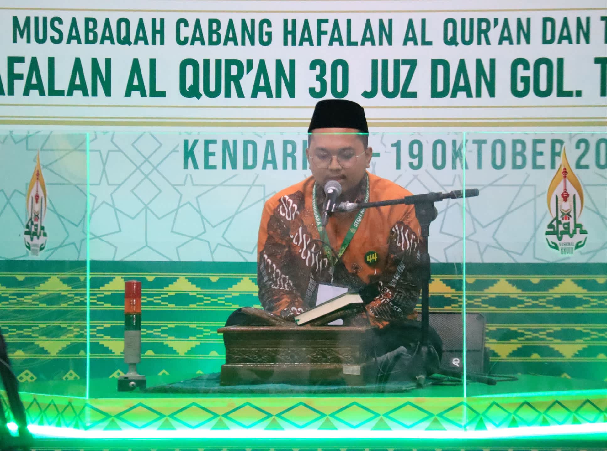 Tafsir Bahasa Arab Tutup Aksi Kafilah Sumbar di Babak Penyisihan STQH Nasional
