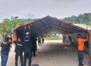 Kebakaran Hebat di Padang: BPBD Sigap Dirikan Tenda Darurat, Warga Terdampak Dapat Bantuan Segera