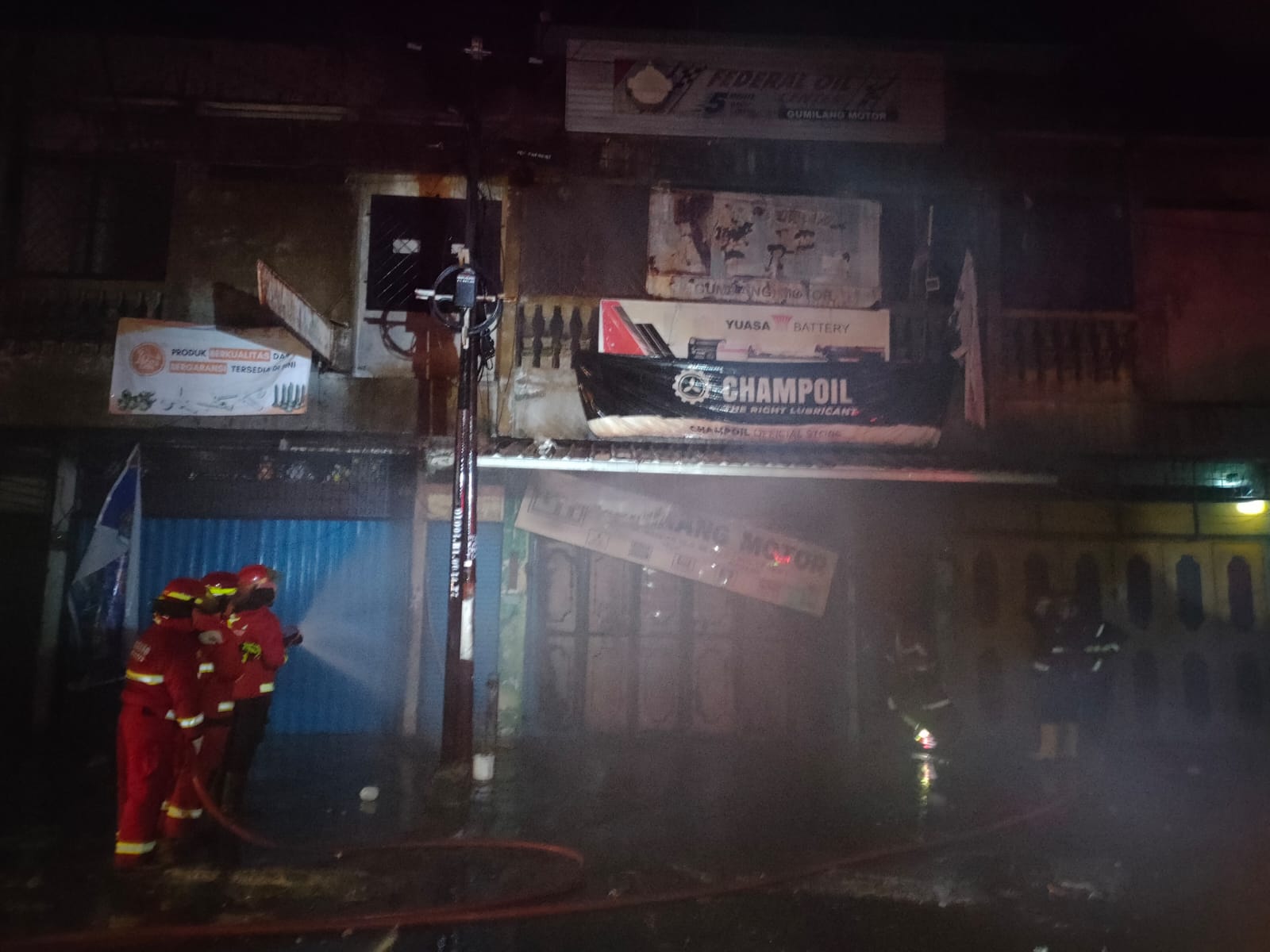 Terjebak Api di Tengah Tidur, Pemilik Toko Sparepart di Belakang Plaza Andalas Meninggal